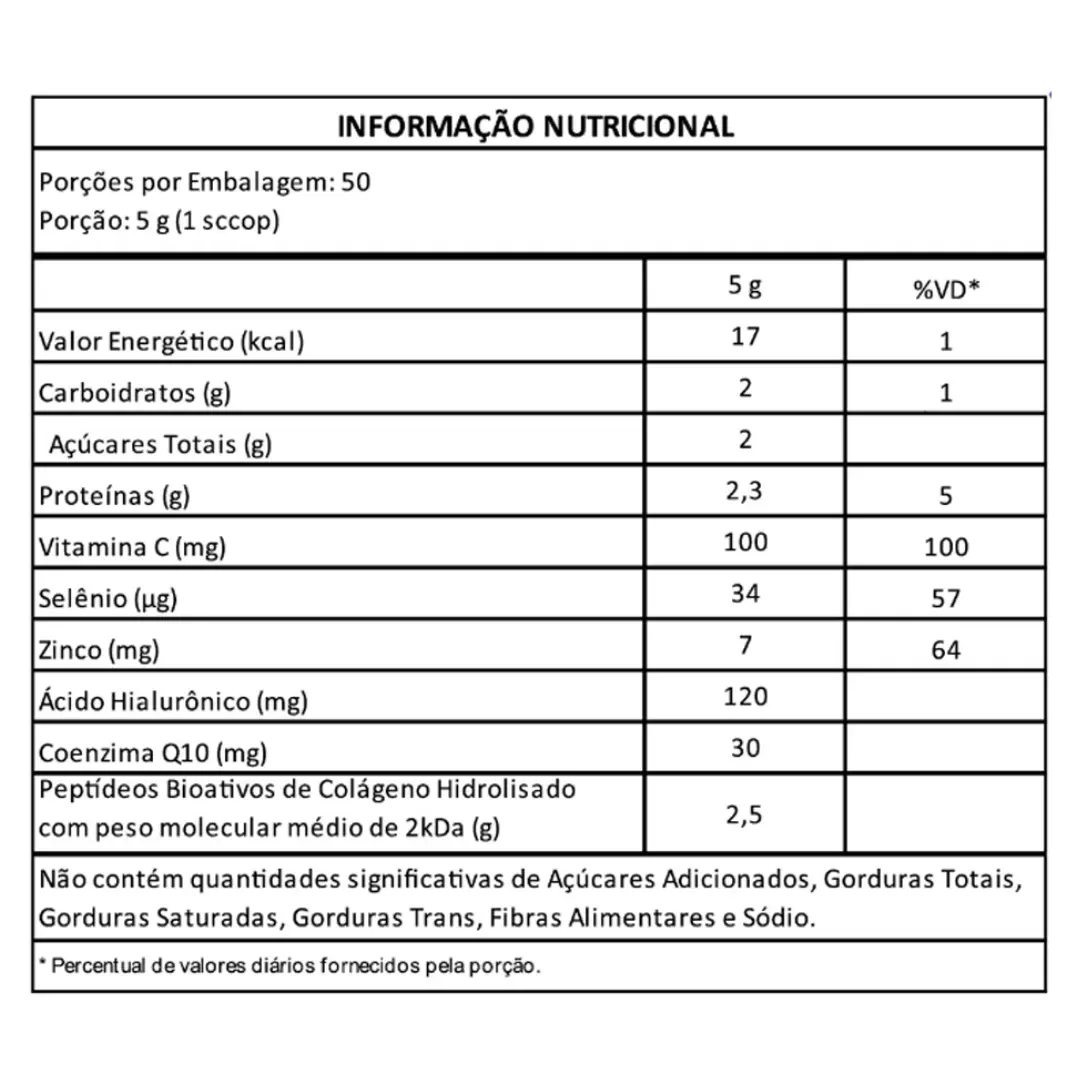 Colágeno Hidrolisado da Nature's Prime formulação