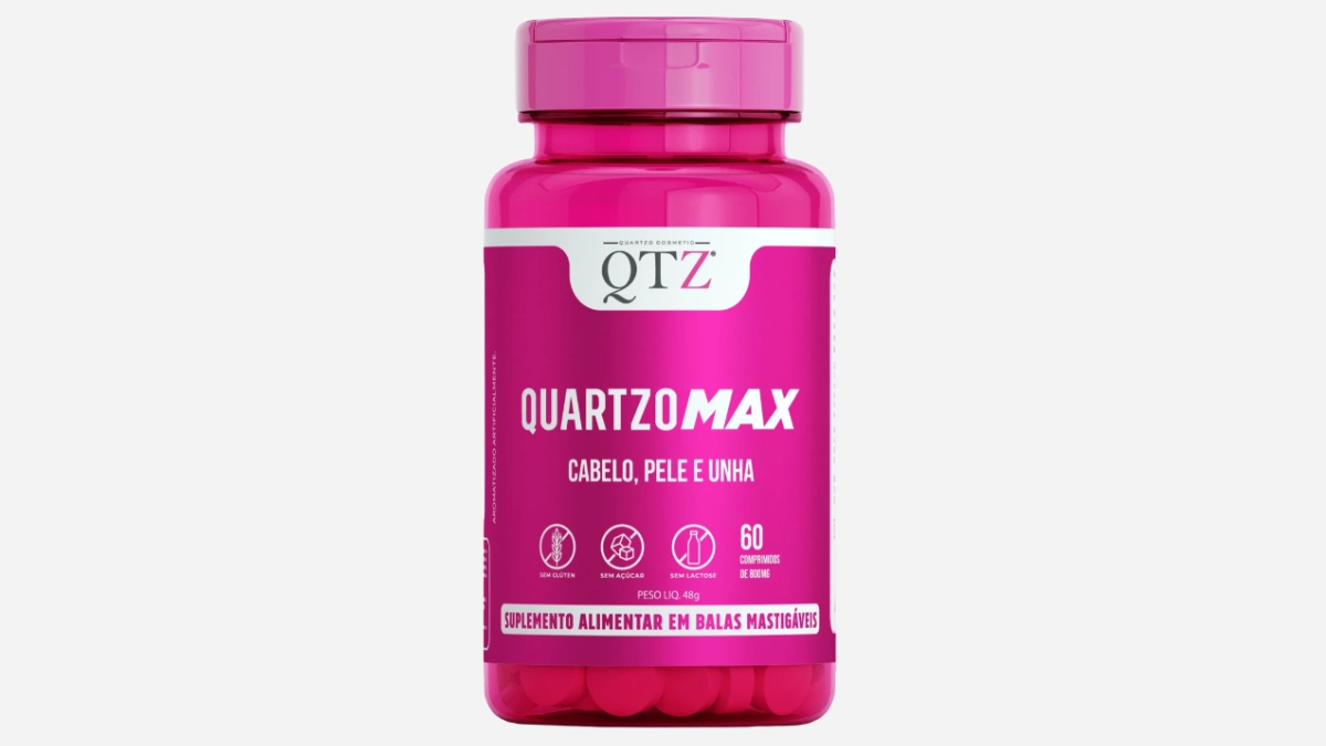 quartzomax cabelo, pele e unha